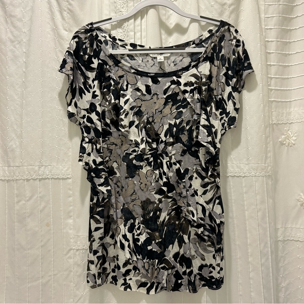 Banana Republic Floral Pattern Blouse
